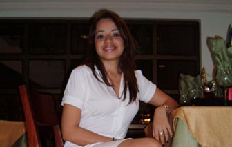 A beautiful Colombian woman