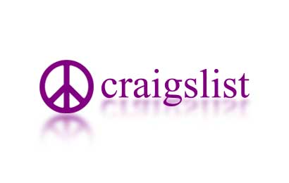 The logo and banner of Craigslist